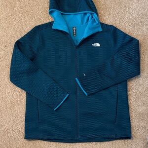 The North Face Turquoise and Aqua Jacket